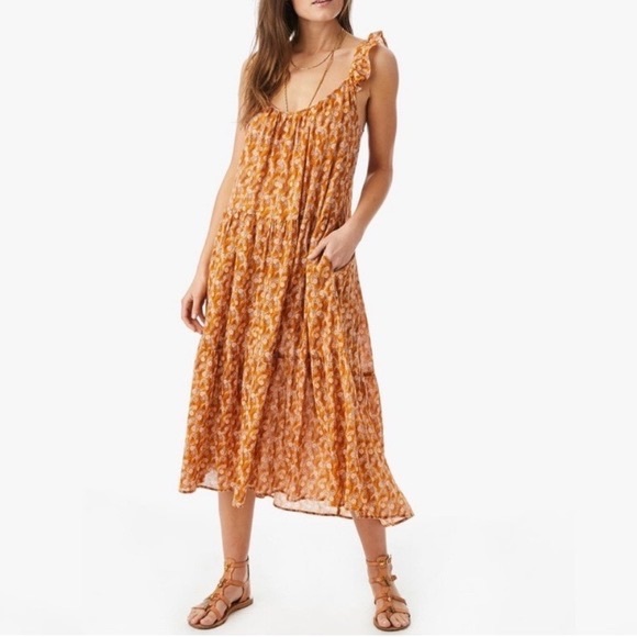 Xirena Laurel Floral Rumer Dress Small - Picture 1 of 7